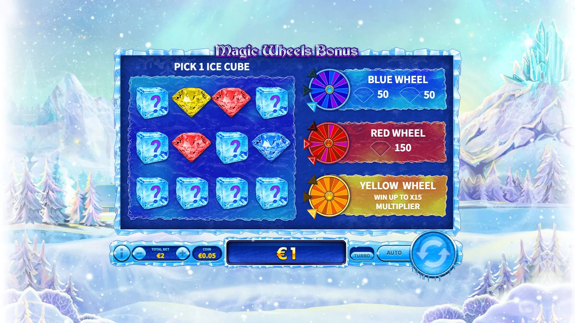 Magic Wheels Bonus