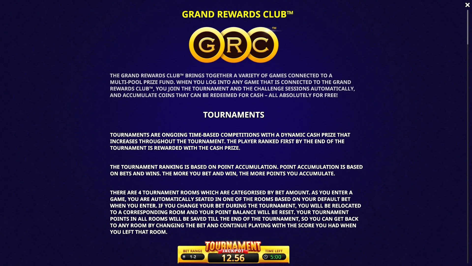 GRC - Grand Rewards Club