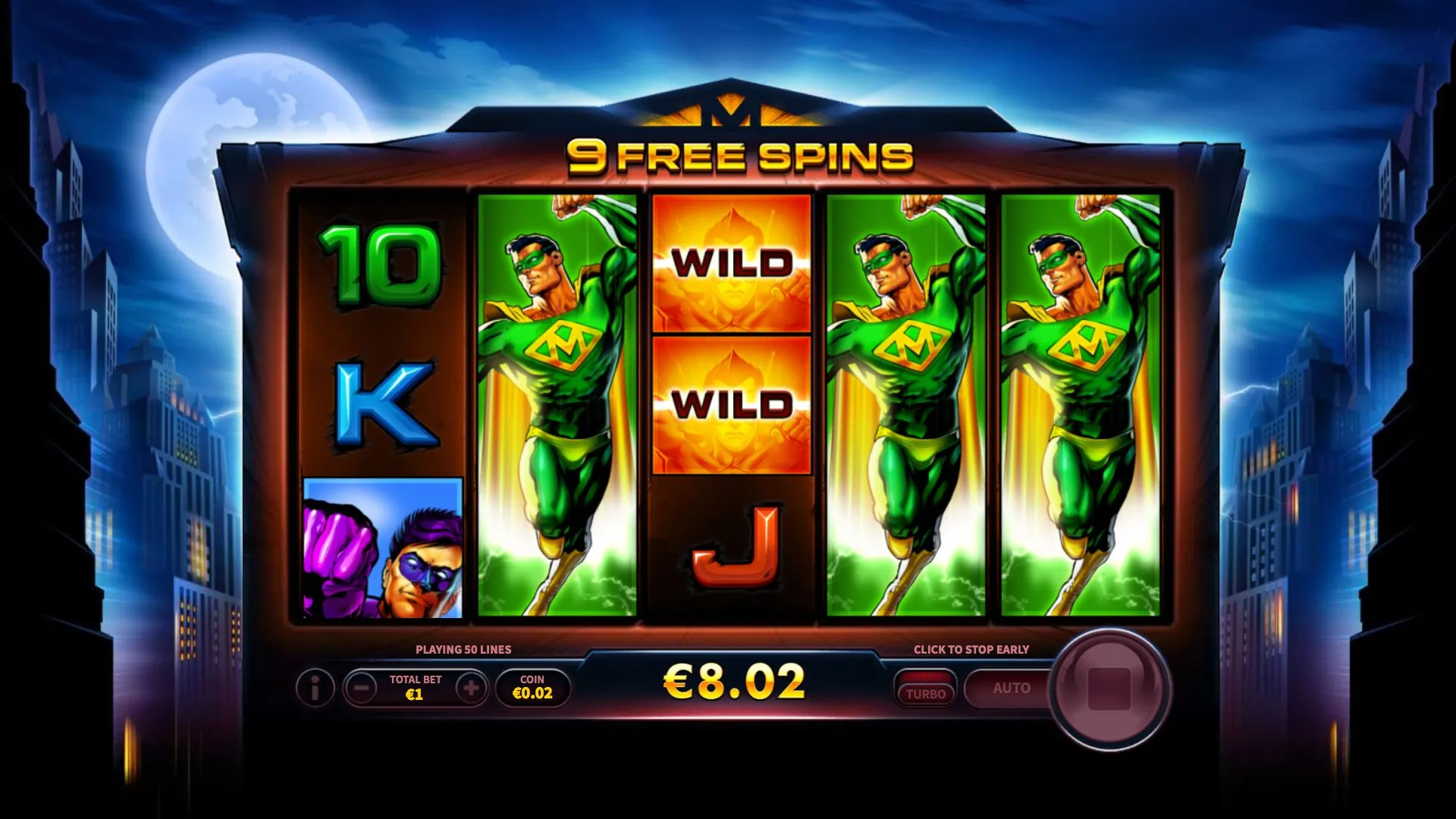 Mighty Trio Free Spins