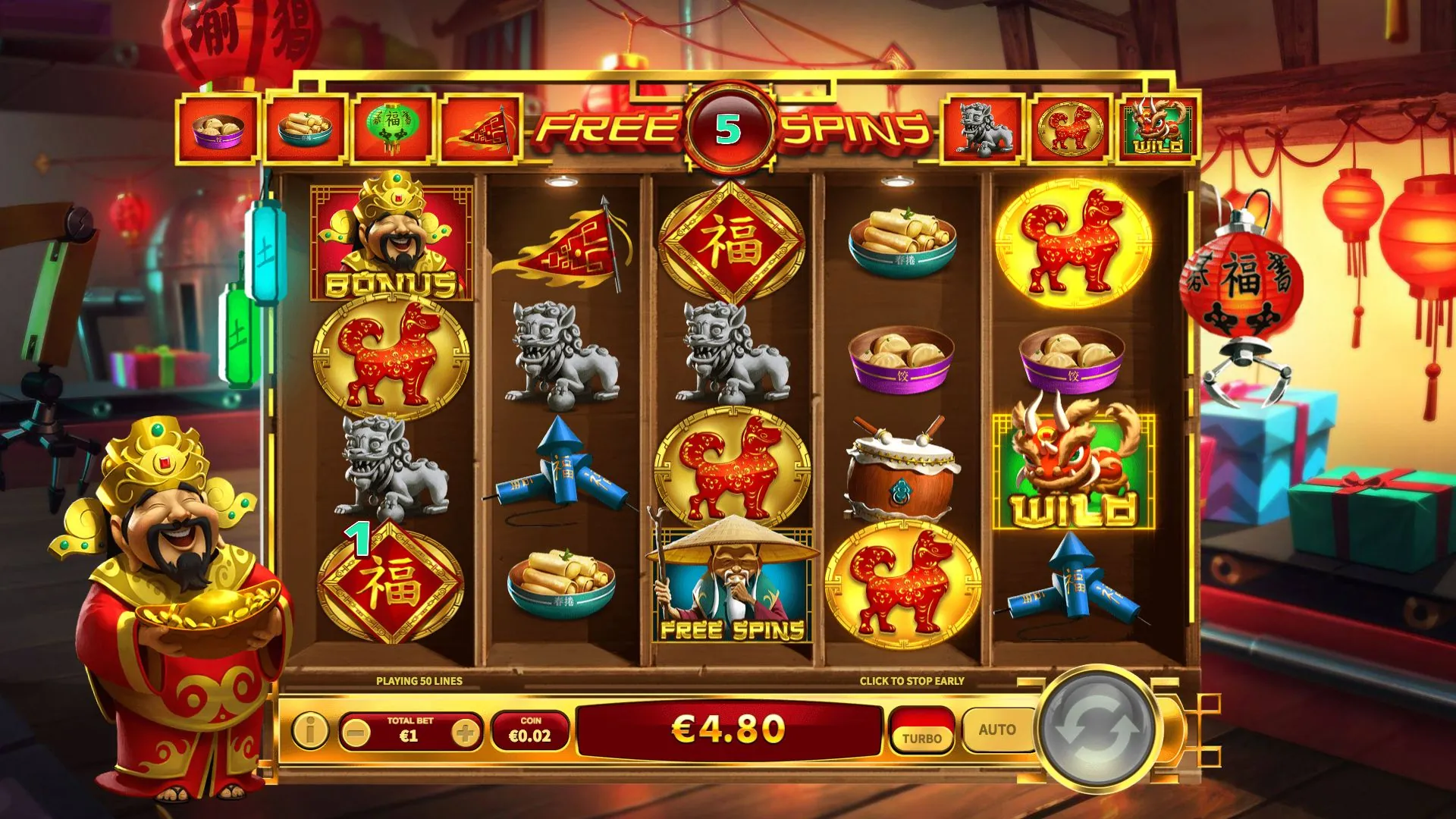 Good Fortune Free Spins