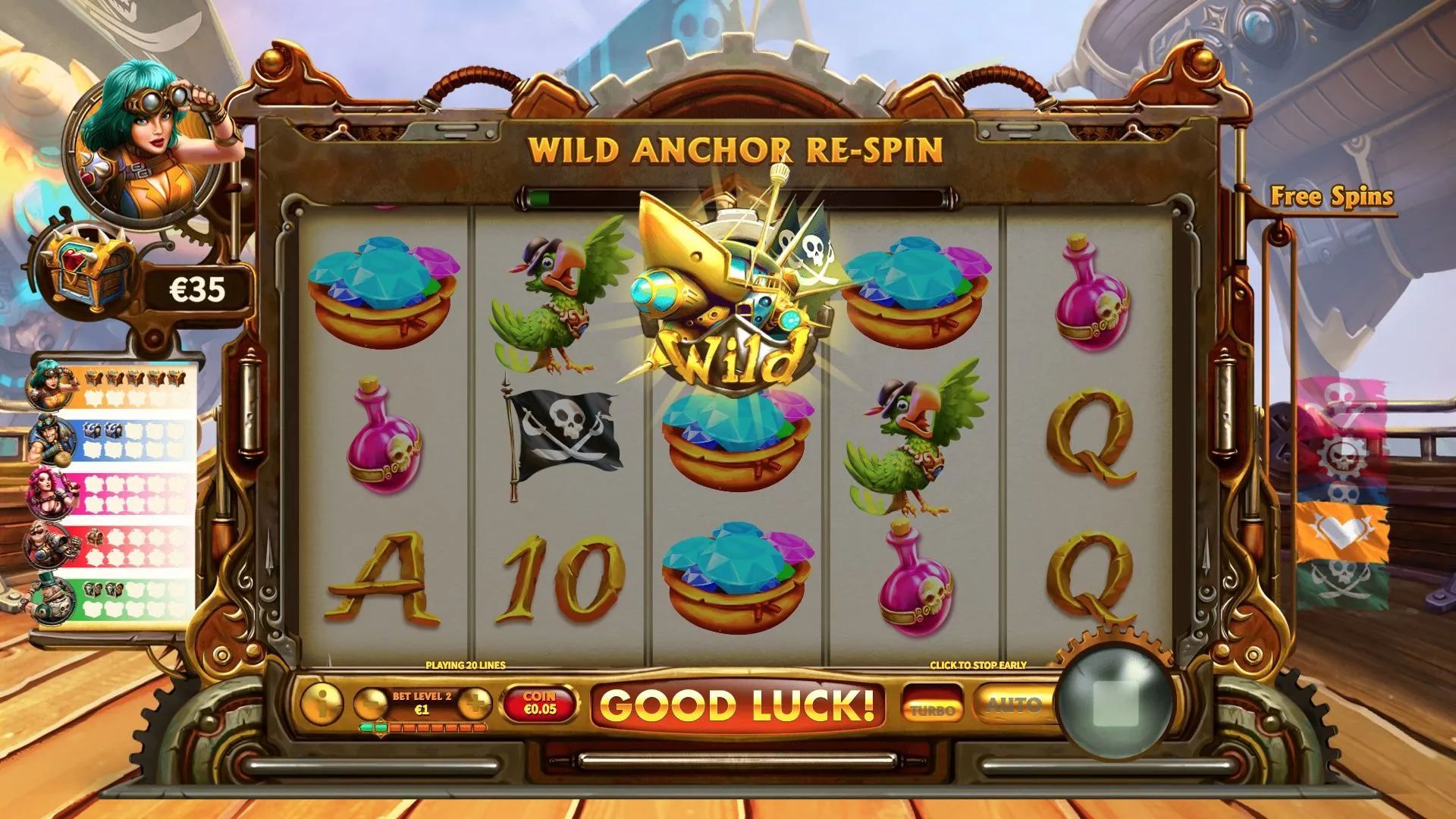 Wild Anchor Respin