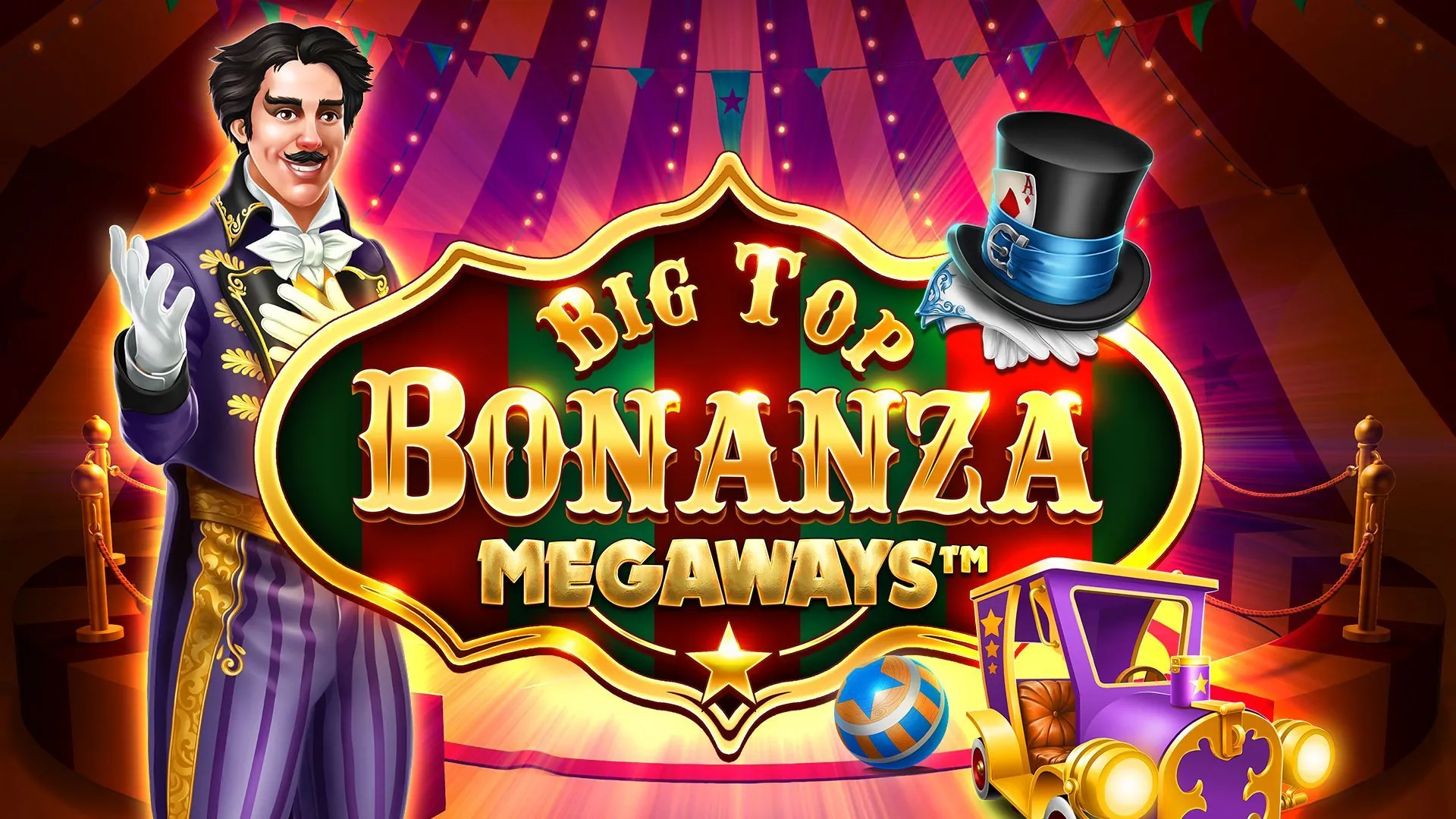 Big Top Bonanza Megaways™  is out now!